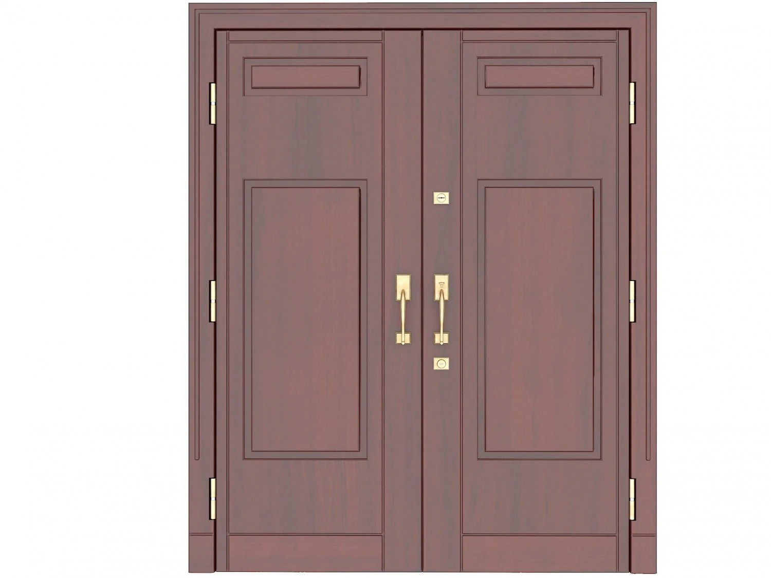entrance door 3D Model .c4d .max .obj .3ds .fbx .stl .blend 