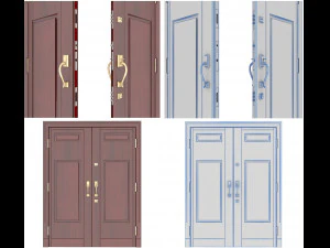 entrance door 3D Model