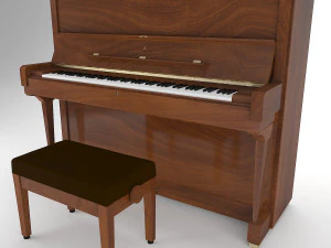 piano steinway dan putra v-125 Model 3D