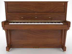 piano steinway and sons v-125 Modelo 3D