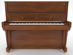 piano steinway and sons v-125 3D Model