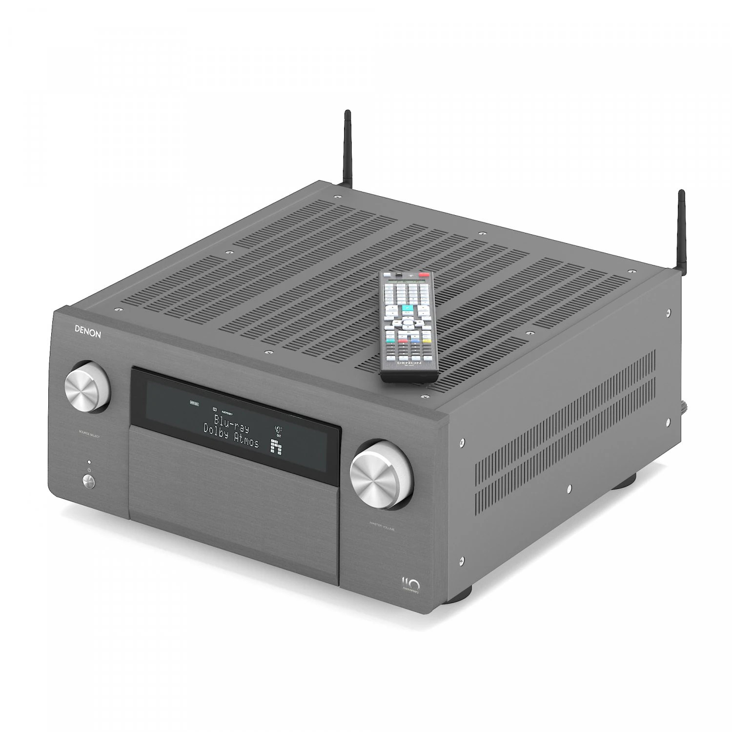 denon avr a110 3D Model .c4d .max .obj .3ds .fbx .stl .blend 