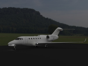 Cessna Citation X 3D 模型