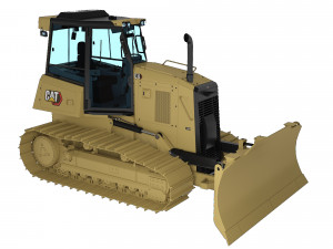 Bulldozer Caterpillar LGP D4 3D Model