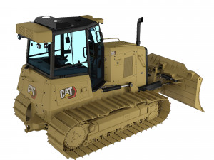 Bulldozer Caterpillar LGP D4 3D Модель