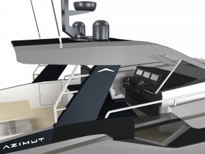 Motor Yacht Azimut Verve 47 3D-Modell