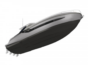 Motor Yacht Azimut Verve 47 3D-Modell