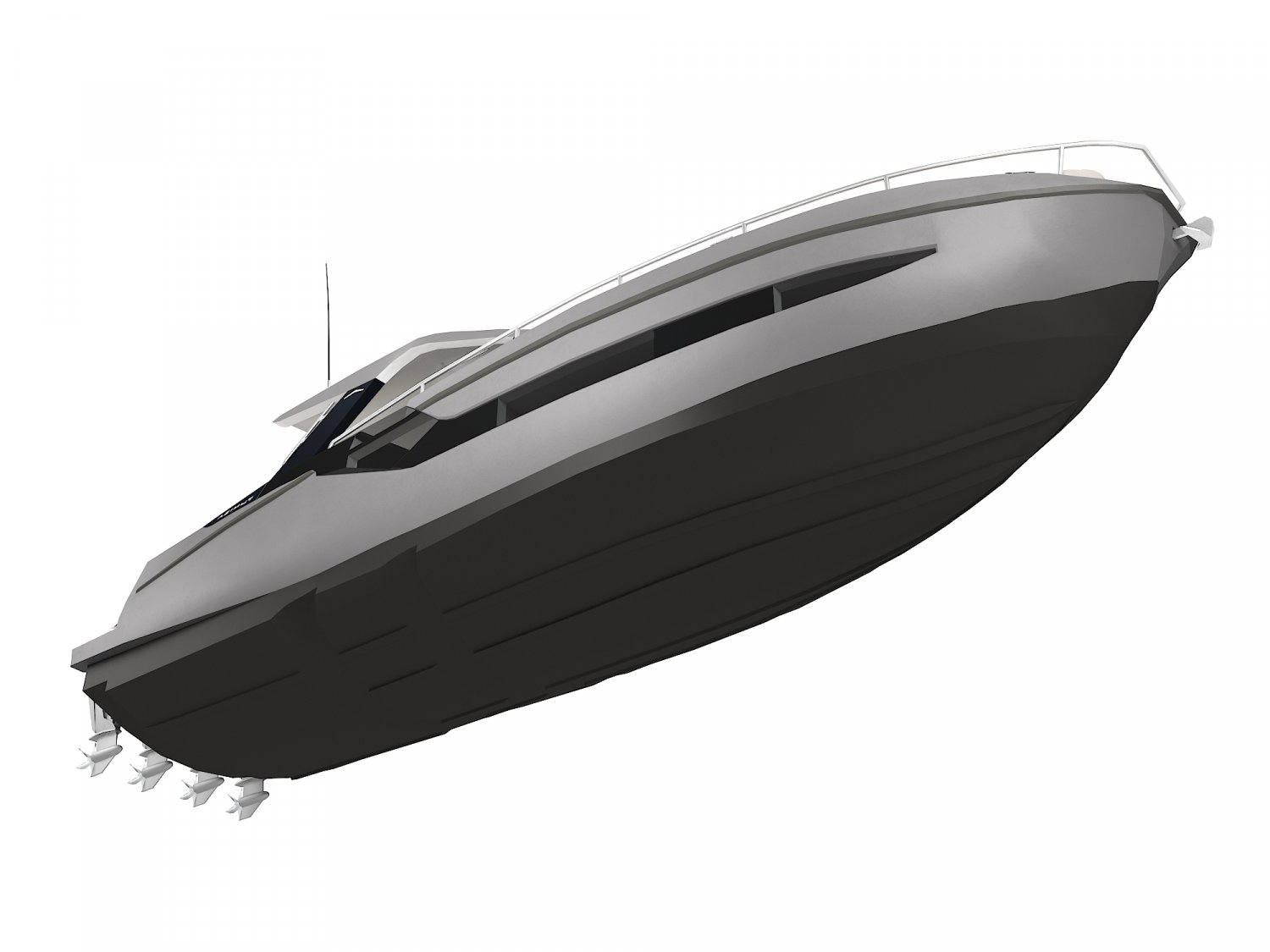 Motor Yacht Azimut Verve 47 3D Модель In Скоростные Катера 3DExport