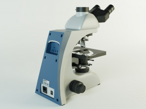 Phase Contrast Microscope KERN OBN 159 3D 모델