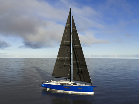 Sailing Yacht RM1380 3Dモデル