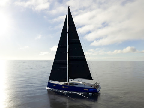 Sailing Yacht RM1380 3Dモデル