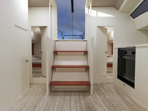 Вітрильна яхта 1380 рм 3D Модель