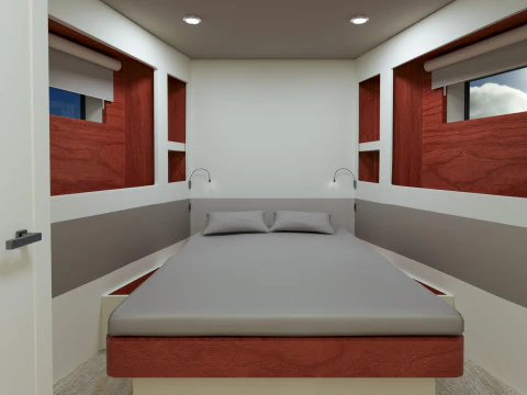 Вітрильна яхта 1380 рм 3D Модель