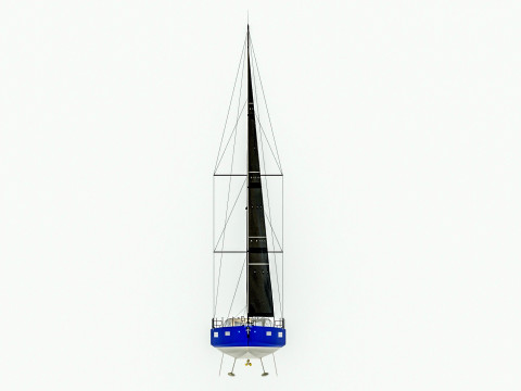 Sailing Yacht RM1380 3Dモデル