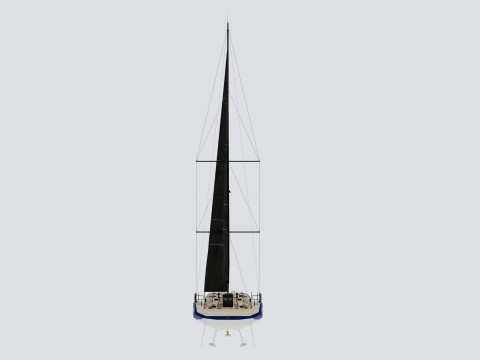 Sailing Yacht RM1380 3Dモデル