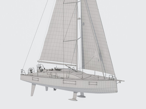 Sailing Yacht RM1380 3Dモデル