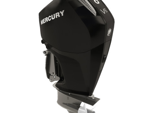 マーキュリー V6 200 HP FourStroke 3Dモデル