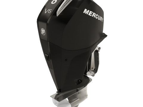 マーキュリー V6 200 HP FourStroke 3Dモデル