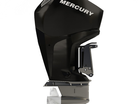 マーキュリー V6 200 HP FourStroke 3Dモデル