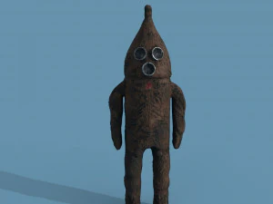 Vecchia muta da sub Modello 3D