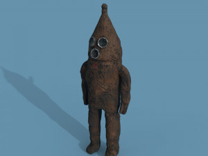 Old Diving Suit 3D 模型
