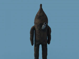 Vecchia muta da sub Modello 3D