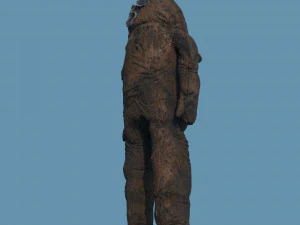 Vecchia muta da sub Modello 3D