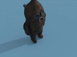 Vecchia muta da sub Modello 3D