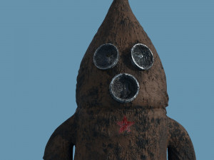Old Diving Suit 3D 模型