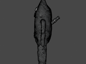 Old Diving Suit 3D 模型