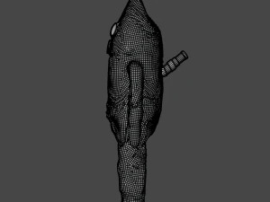 Vecchia muta da sub Modello 3D