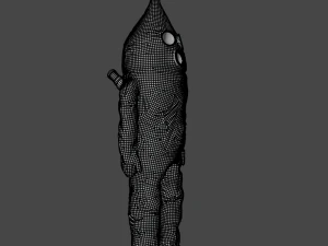 Vecchia muta da sub Modello 3D