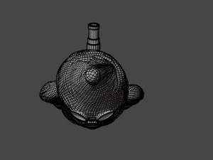 Vecchia muta da sub Modello 3D