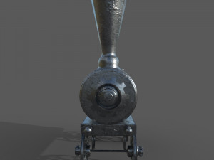 Old Toy Train 3D Model