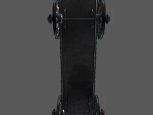 Old Toy Train 3D Model