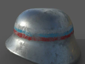 러시아 해방군 헬멧 3D 모델