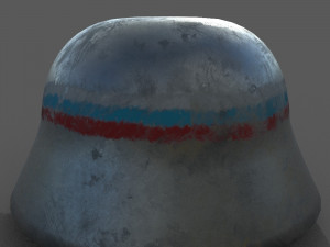 Russian Liberation Army Helmet Model 3D