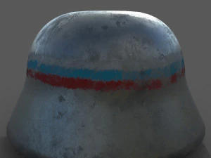 러시아 해방군 헬멧 3D 모델