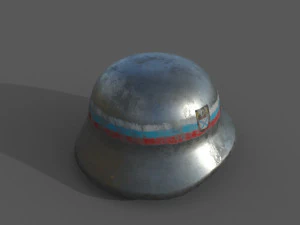 러시아 해방군 헬멧 3D 모델