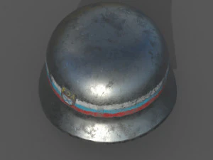 러시아 해방군 헬멧 3D 모델