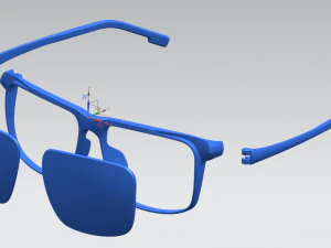 sunglasses design 3D Print Model