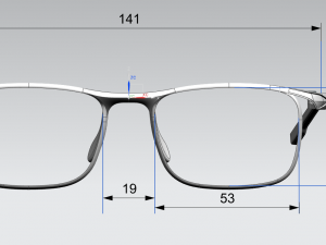 eyeglasses design spectacles 3D प्रिंट मॉडल