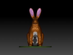 hare figure 3D Print Model