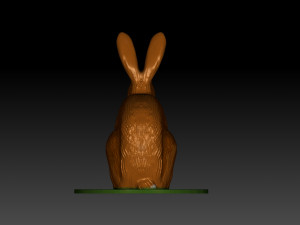 hare figure 3D Print Model