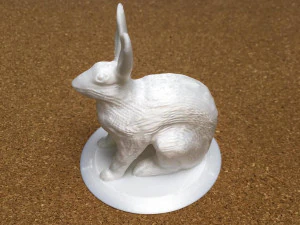 hare figure 3D Print Model