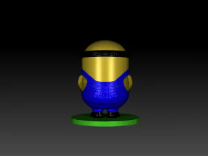 bob the minion figure 3D Print Model