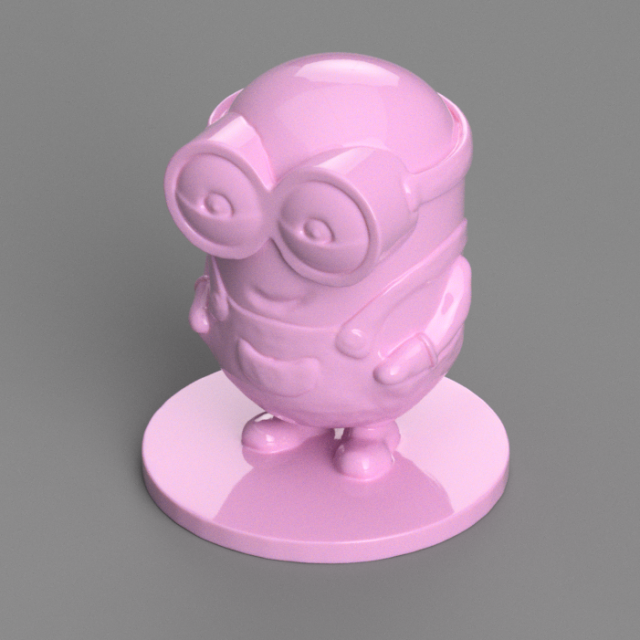 bob the minion figure Model do druku 3D .c4d .max .obj .3ds .fbx .stl .blend 