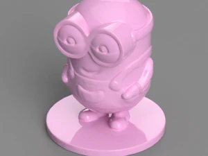 ボブのミニオンフィギュア 3Dプリントモデル