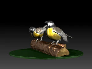 birds figure 3D Print Model