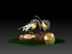 birds figure 3D Print Model